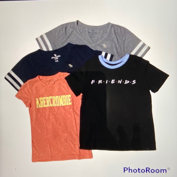 Abercrombie & Fitch 4 shirts bundle mixed brands - Picture 1 of 9
